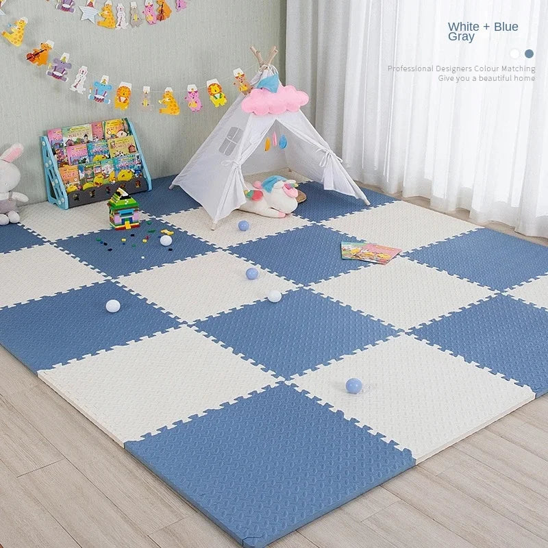8–16pcs Baby Puzzle Foam Play Mat – Interlocking Educational Floor Carpet for Kids & Toddlers, 30x30cm EVA Foam