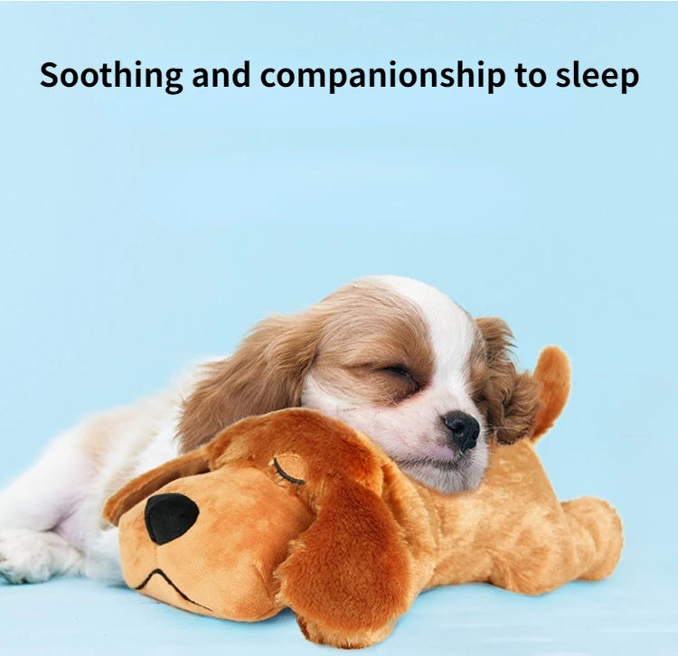 FOYO Heartbeat Puppy Toy – Plush Comfort Doll for Dog Anxiety Relief, Sleep Aid & Behavioral Training