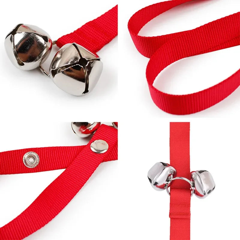 Dog Training Doorbell – Adjustable Rope Bell for Indoor Use 🐶🔔