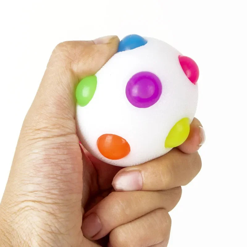 LED Glowing Ball Toy – Flashing Light Ball for Pets & Kids