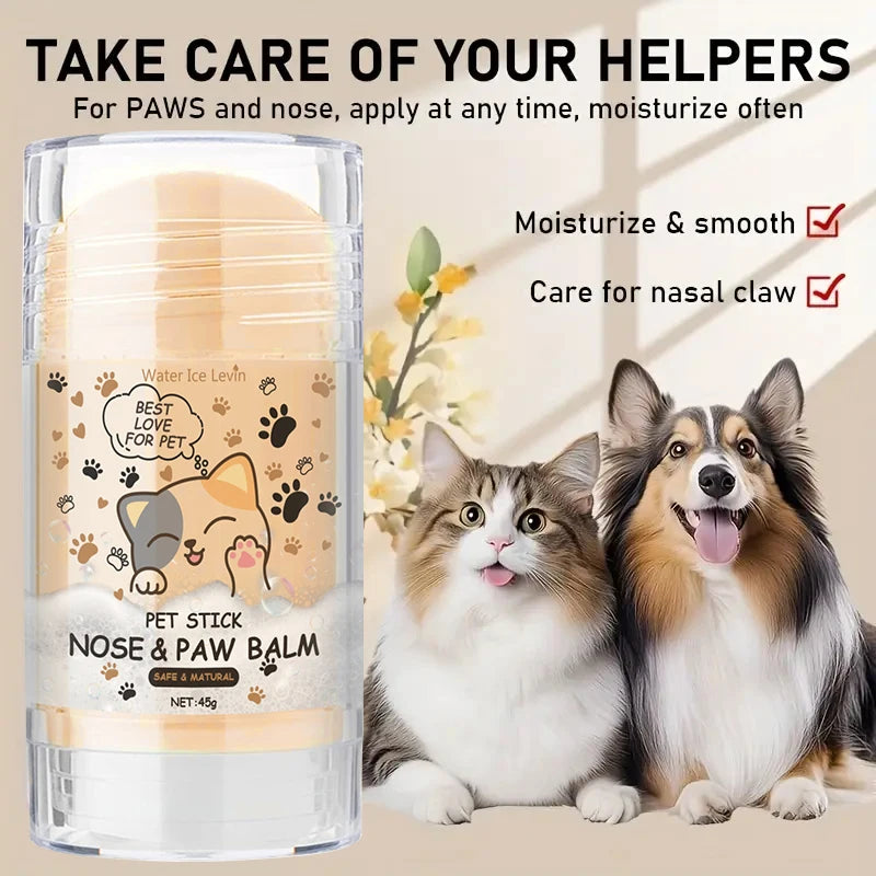 Pet Nose & Paw Balm – Moisturizing Cream for Dogs & Cats | Cracked Paw & Nose Repair