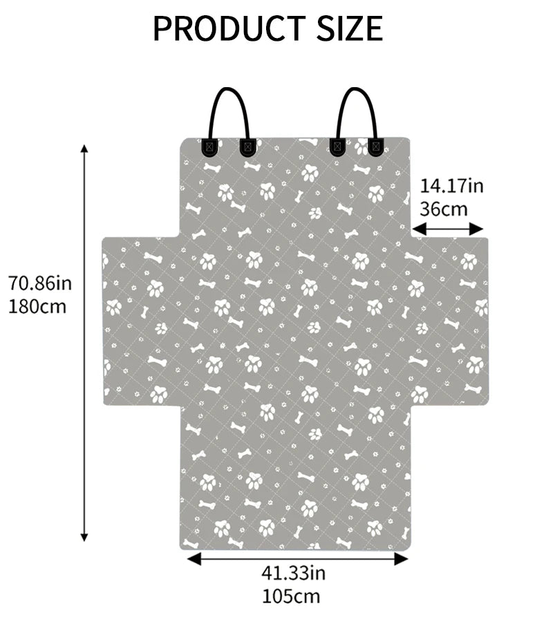 Waterproof SUV Cargo Liner for Dogs – Universal Fit Pet Seat Cover Mat for SUVs, Sedans & Vans