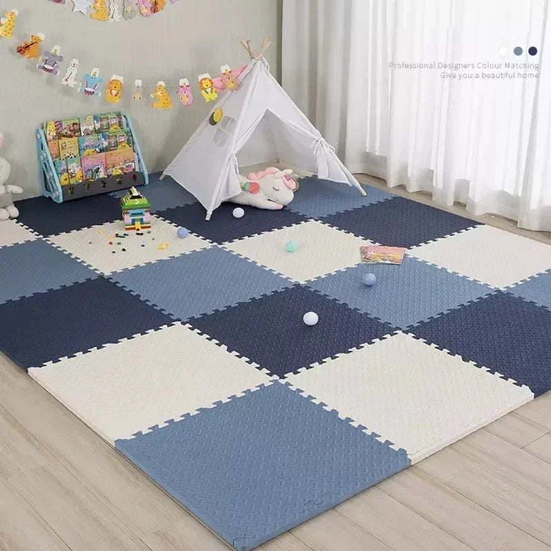 8–16pcs Baby Puzzle Foam Play Mat – Interlocking Educational Floor Carpet for Kids & Toddlers, 30x30cm EVA Foam