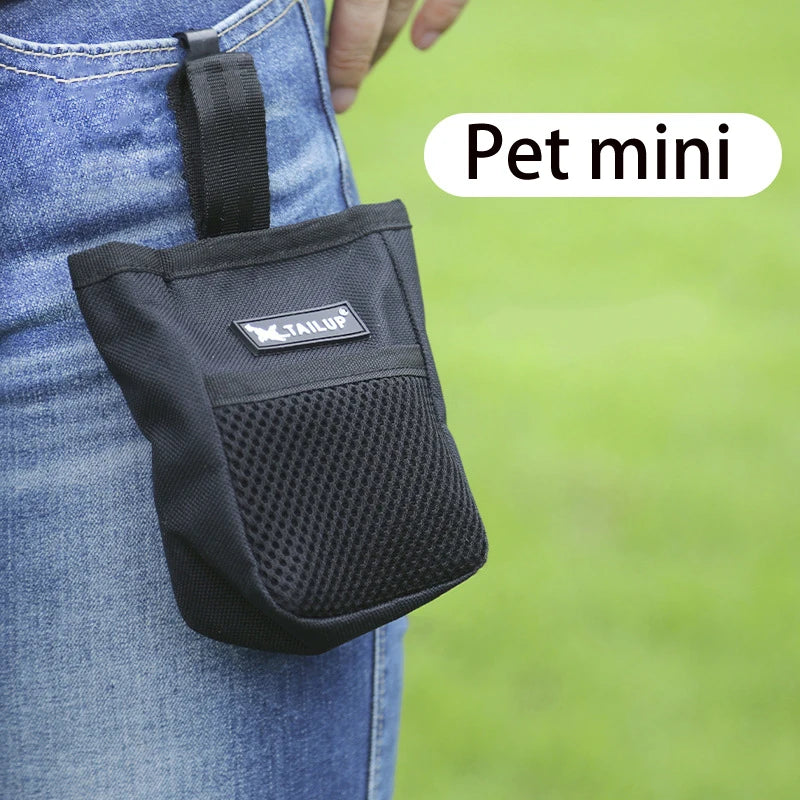 1PC Dog Puppy Training Treat Pouch – Obedience Agility Snack Reward Waist Bag with Food Pocket