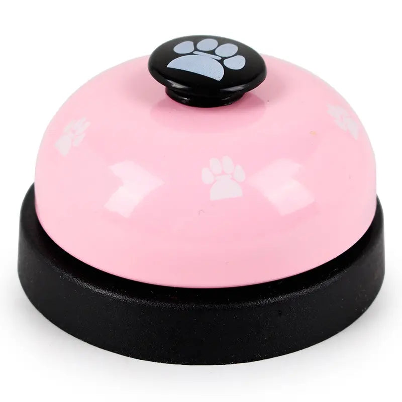 1pc Small Bell Footprint Dog Training Toy – Interactive Puppy Chew Toy for Teddy & Small Dogs