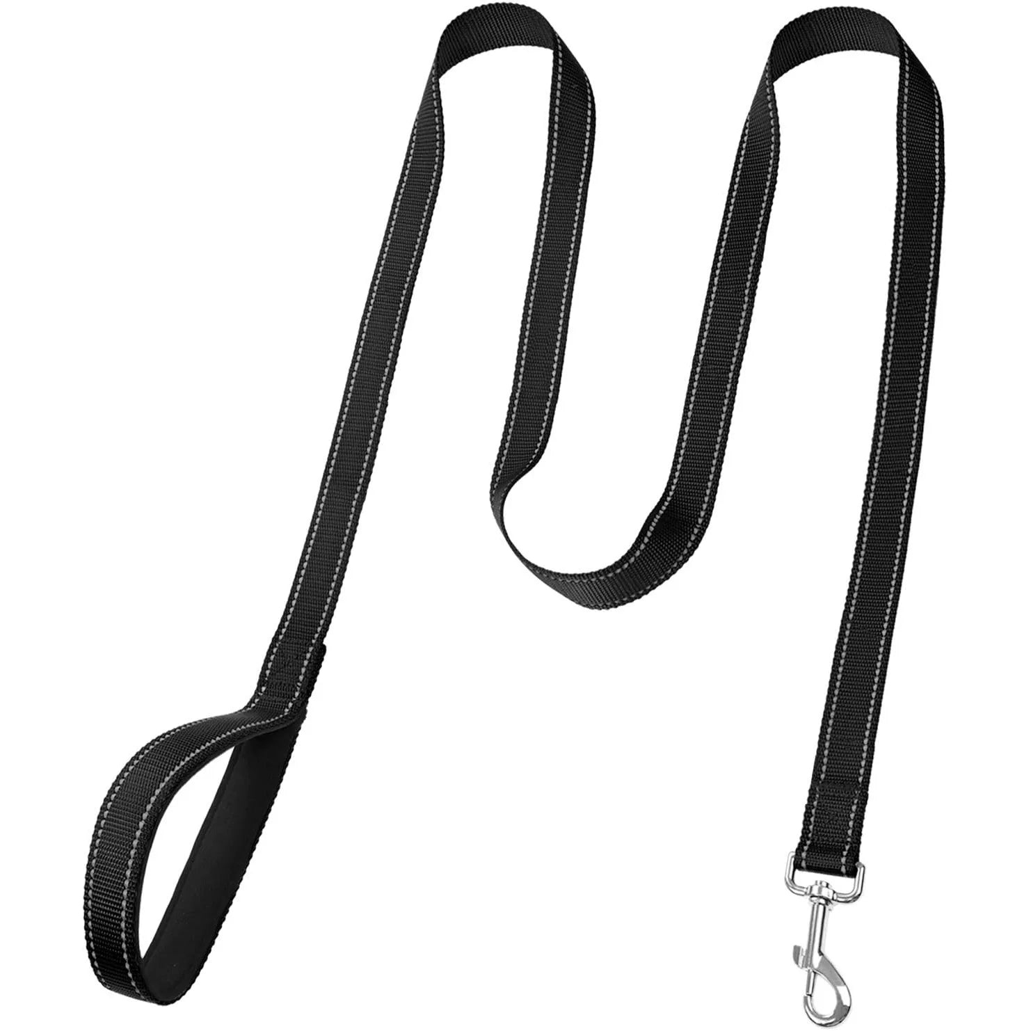 Reflective Dog Leash with Soft Padded Handle – High-Visibility Training Lead