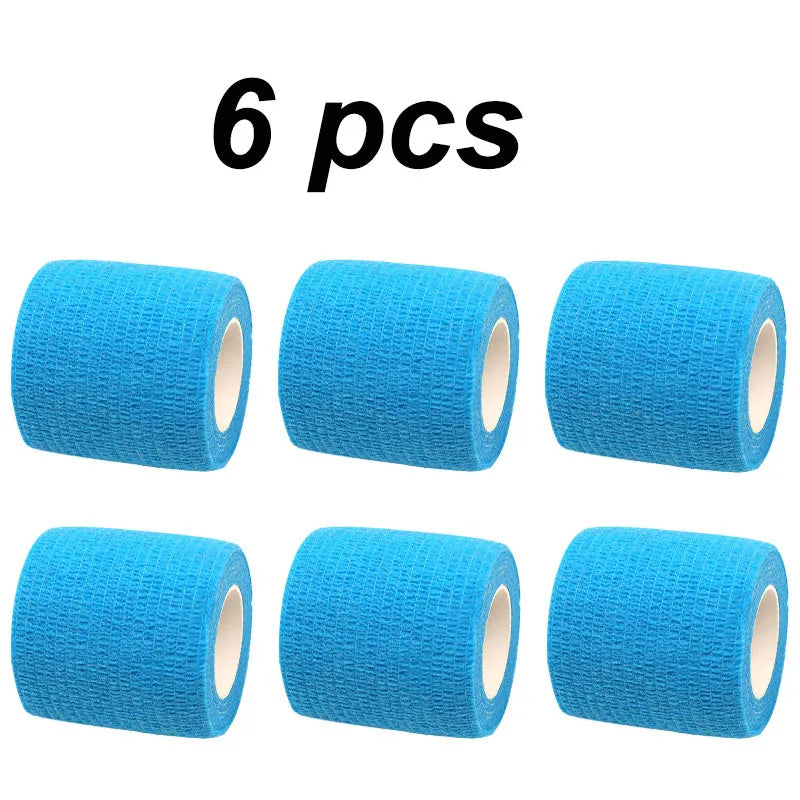 6pcs Disposable Pet Foot Covers – Self-Adhesive Dirty Feet Protection for Cats & Dogs, Elastic Outing Bandage Boots