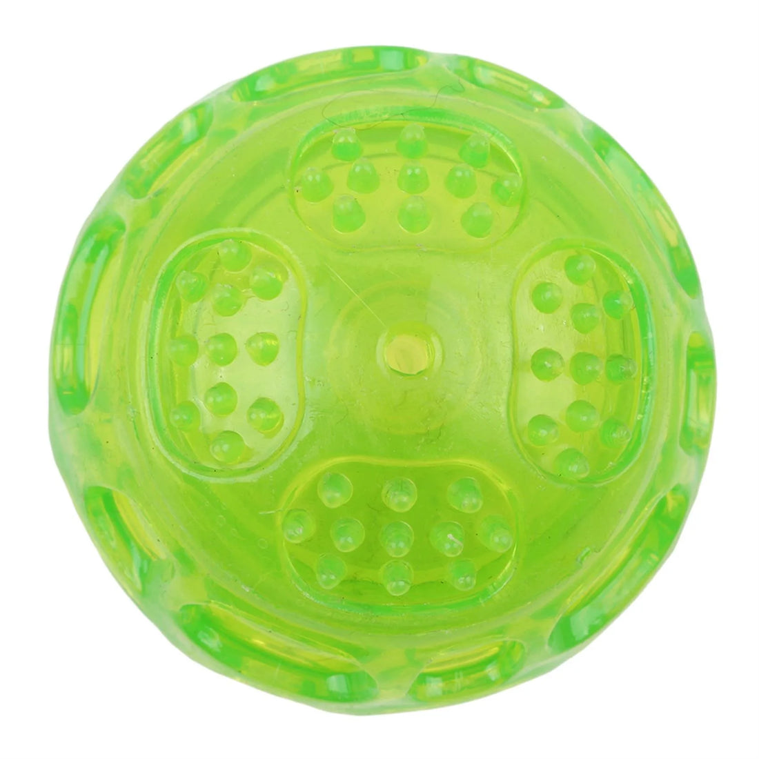 Waterproof Squeaky Dog Ball – Bite-Resistant Chew & Training Toy ⚽🐾
