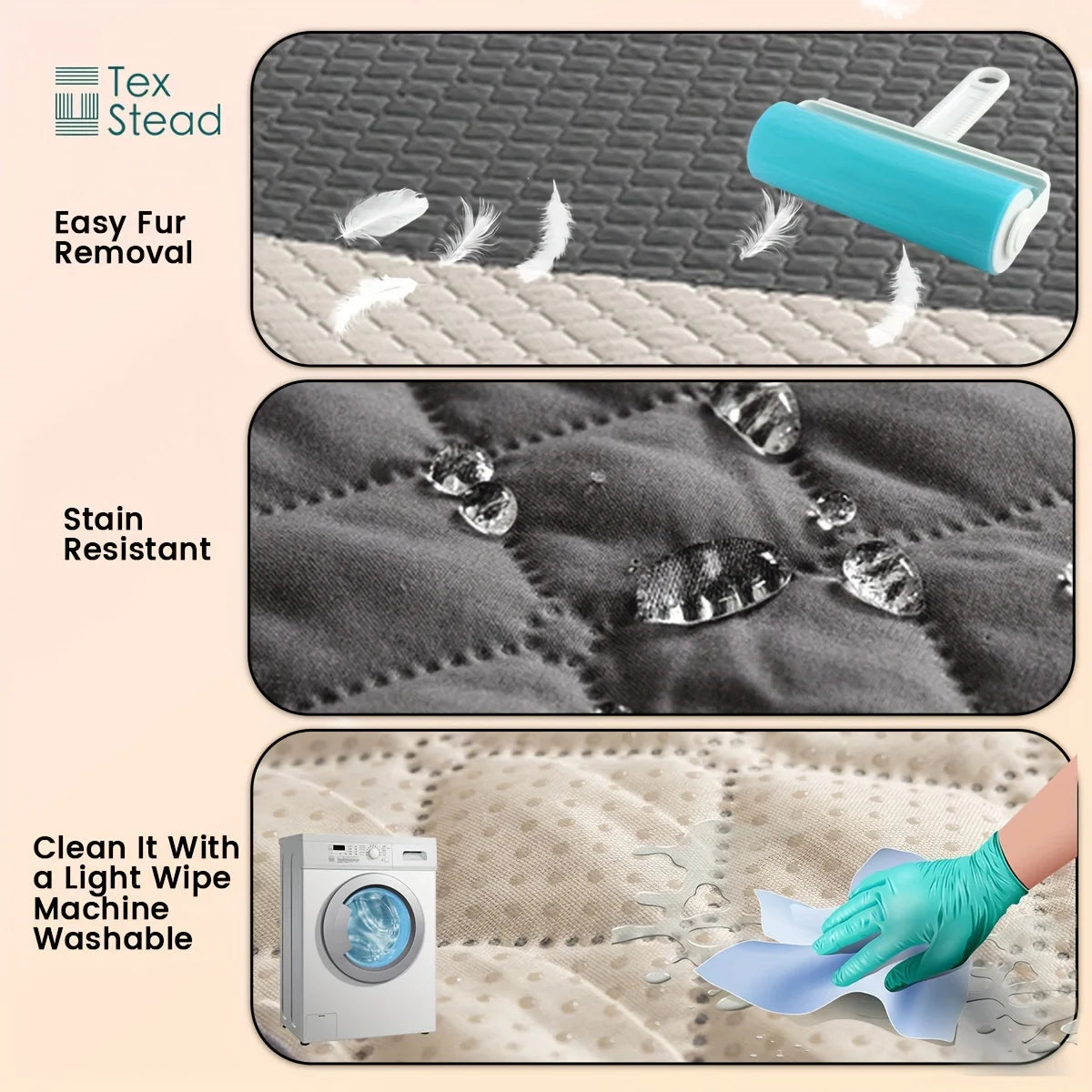 Anti-Leaking & Non-Slip Dog Bed Cover
