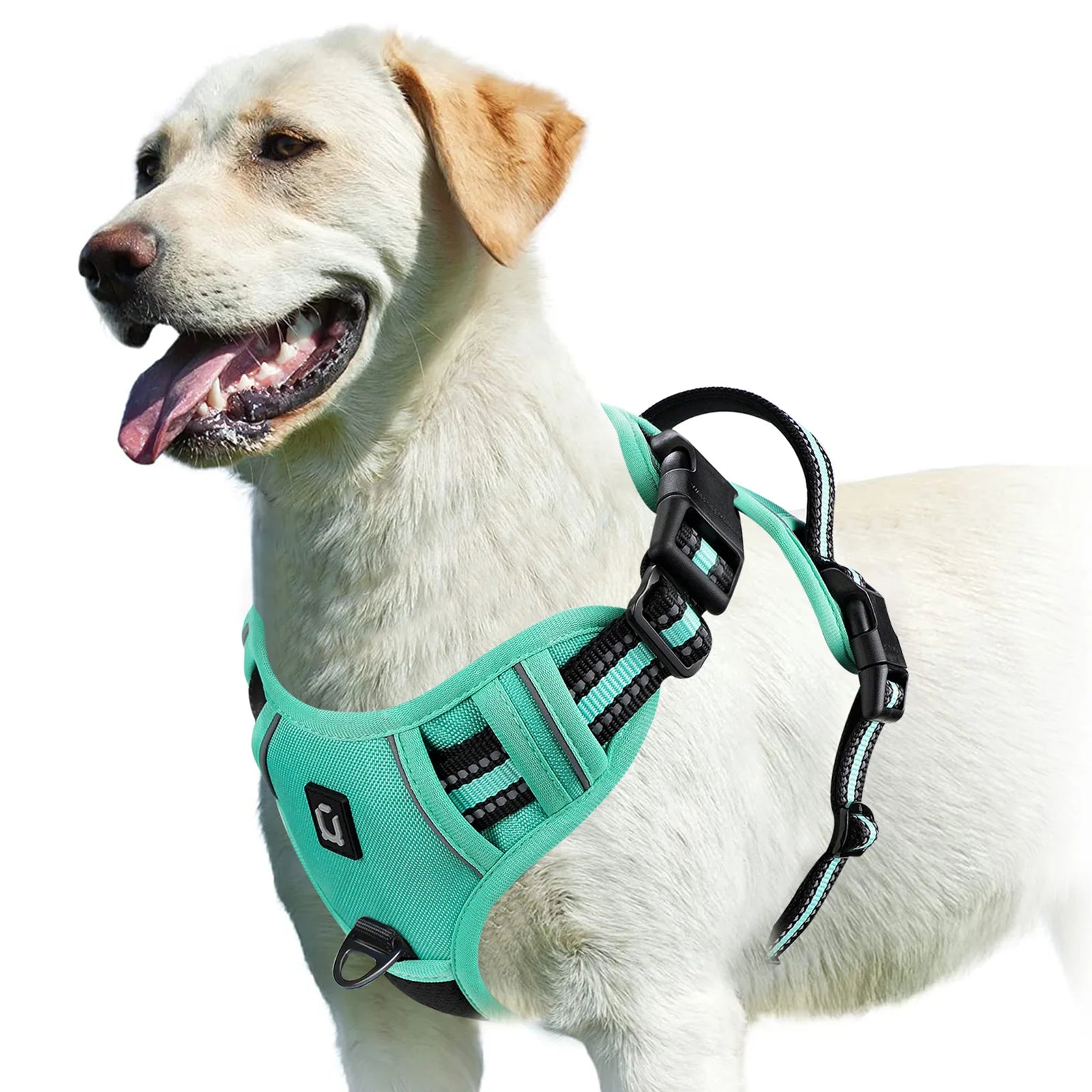 🐾 No Pull Dog Harness – Adjustable Soft Padded Vest with Easy-Control Handle