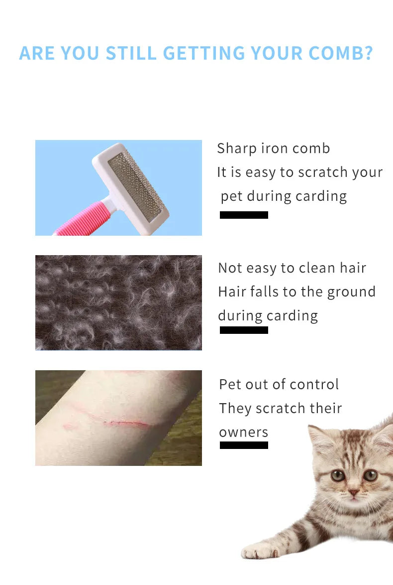 🧤 Hot-Selling Pet Hair Removal Glove – Grooming & Massage Brush for Cats & Dogs