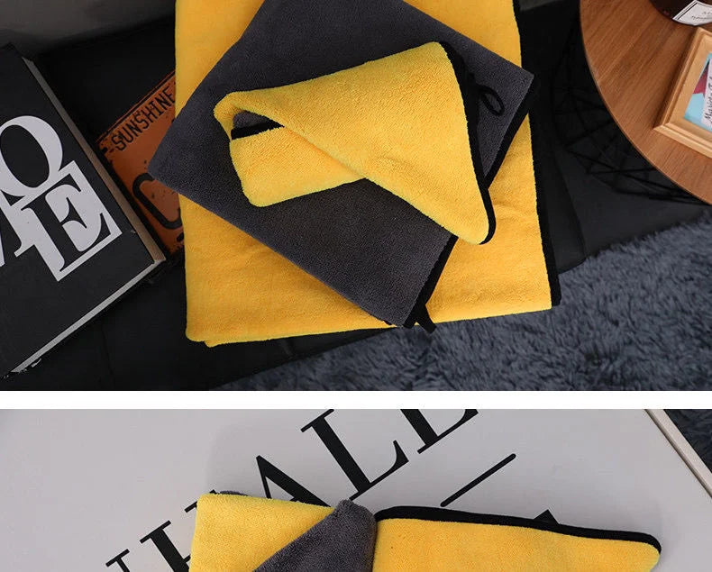 Pet Bath Towel Soft Microfiber Absorbent Dog Towel Puppy Cat Wash Cleaning Cloth Miniature Puppy Pet Products