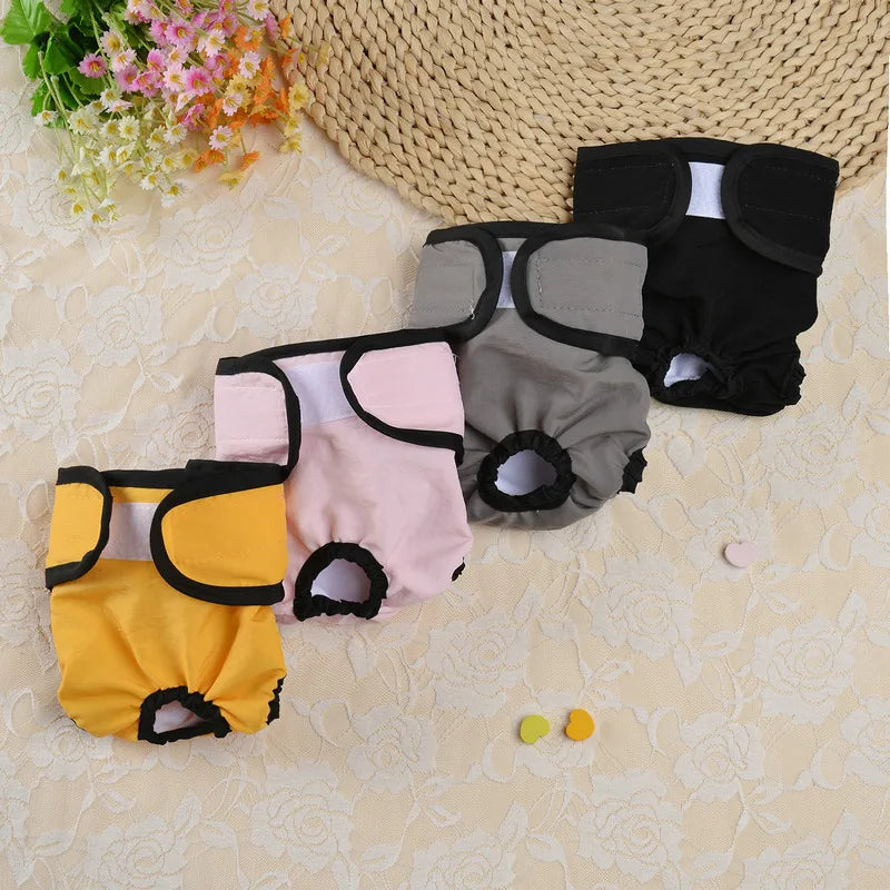 Reusable Pet Diapers – Washable Sanitary Pants for Female Dogs & Male Cats