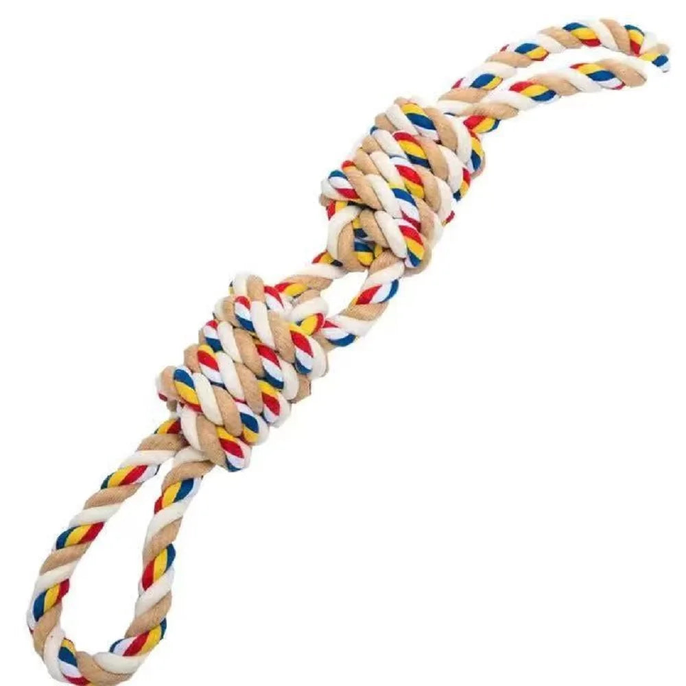 Indestructible Cotton Rope Toy for Medium & Large Dogs 🐶