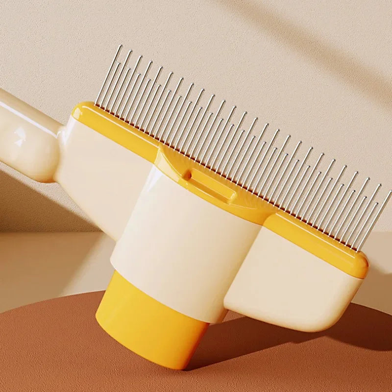 Self-Cleaning Dog & Cat Brush 🐾 Pet Hair Remover Comb