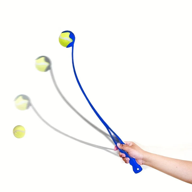 Pet Tennis Ball Launcher – Outdoor Dog Training & Play Thrower