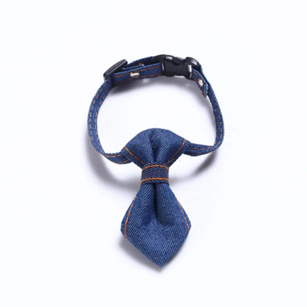 Adjustable Pet Bow Tie – Formal Breakaway Neck Tie Collar for Small Dogs & Cats