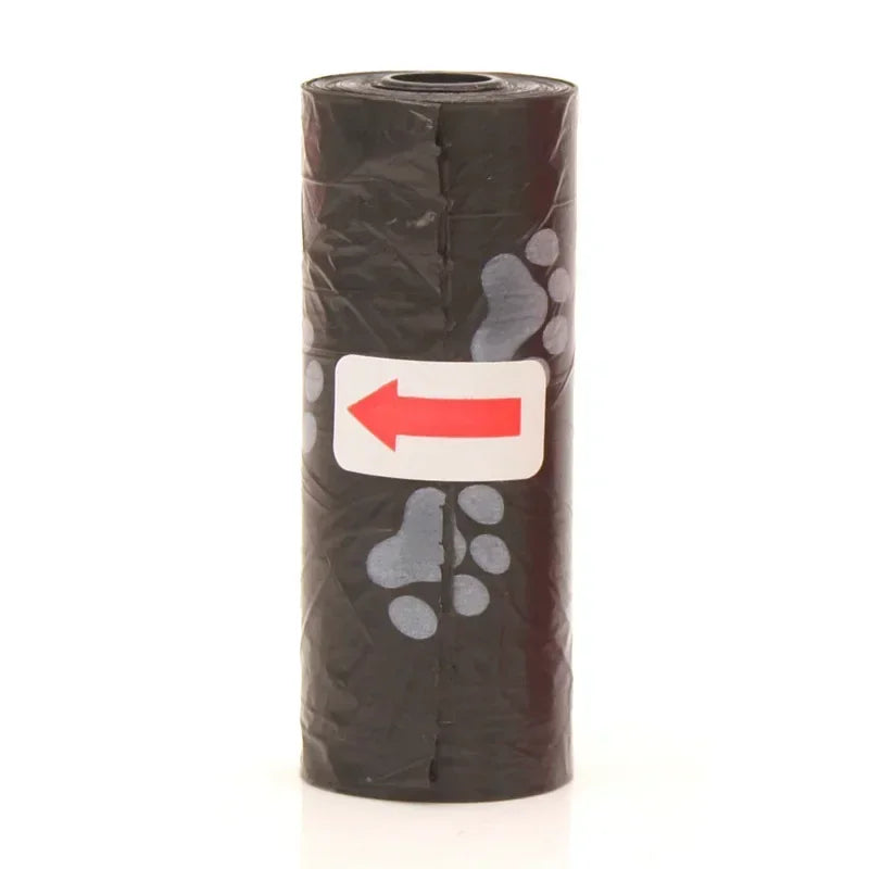 15 Bags/Roll Dog Poop Bags – Leak-Proof Refill Rolls for Outdoor Pet Waste Disposal
