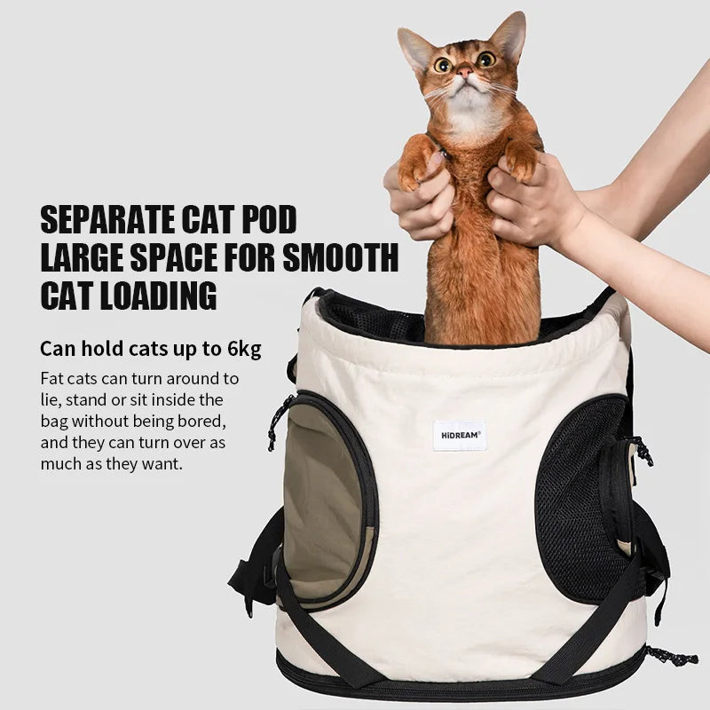 Pet Chest Backpack – Front Carrying Tote for Dogs & Cats, Breathable Outdoor Shoulder Bag, Portable Pet Travel Carrier