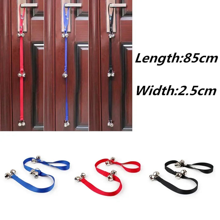 Dog Training Doorbell – Adjustable Rope Bell for Indoor Use 🐶🔔