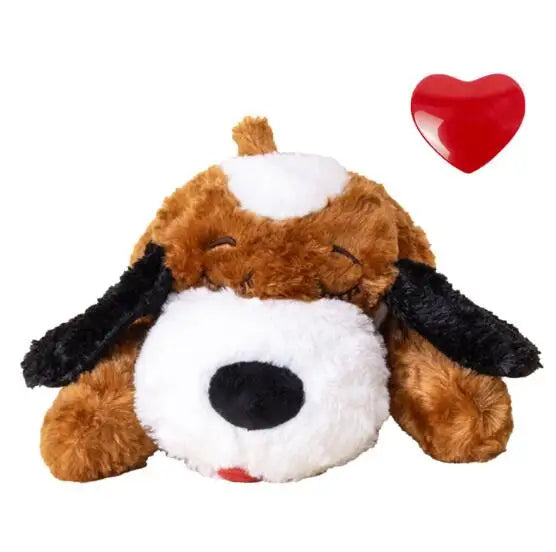 FOYO Heartbeat Puppy Toy – Plush Comfort Doll for Dog Anxiety Relief, Sleep Aid & Behavioral Training