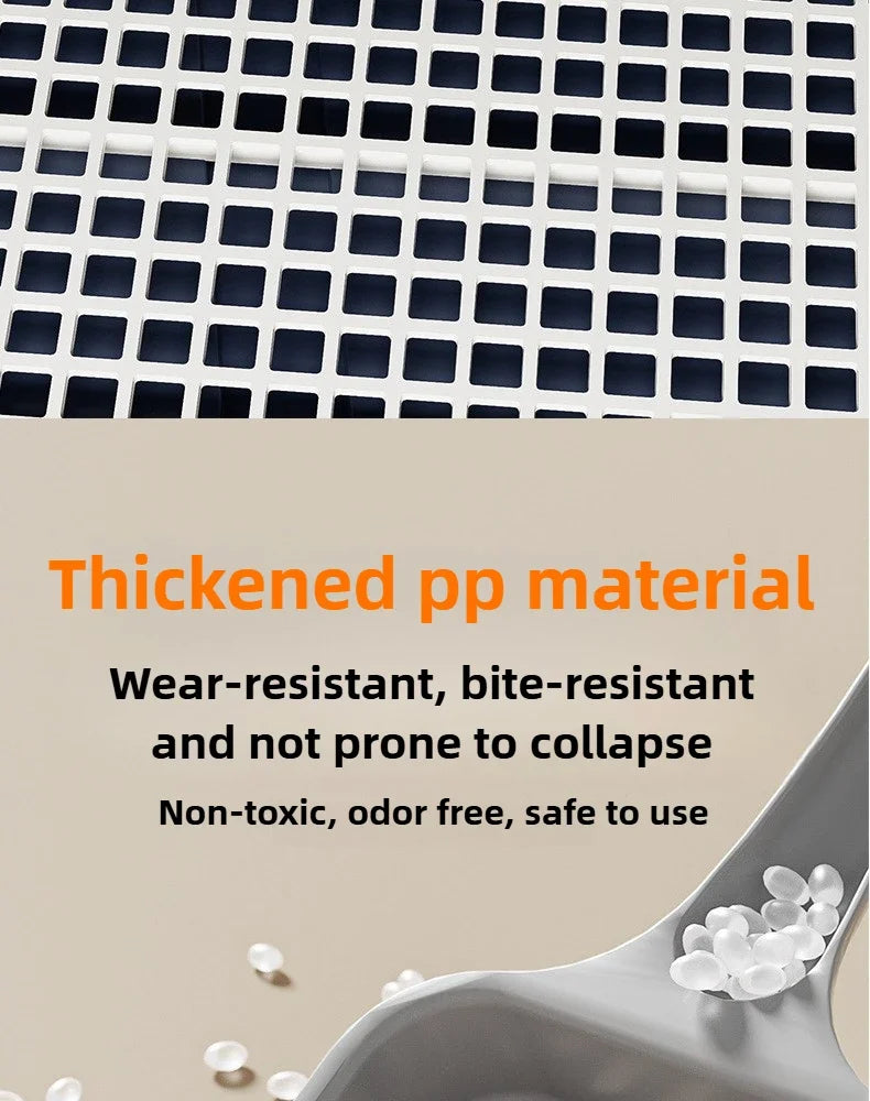 Extra Large Dog Toilet Tray – Splash-Proof, Reusable & Easy-to-Clean Indoor Pet Potty Training Pad Holder