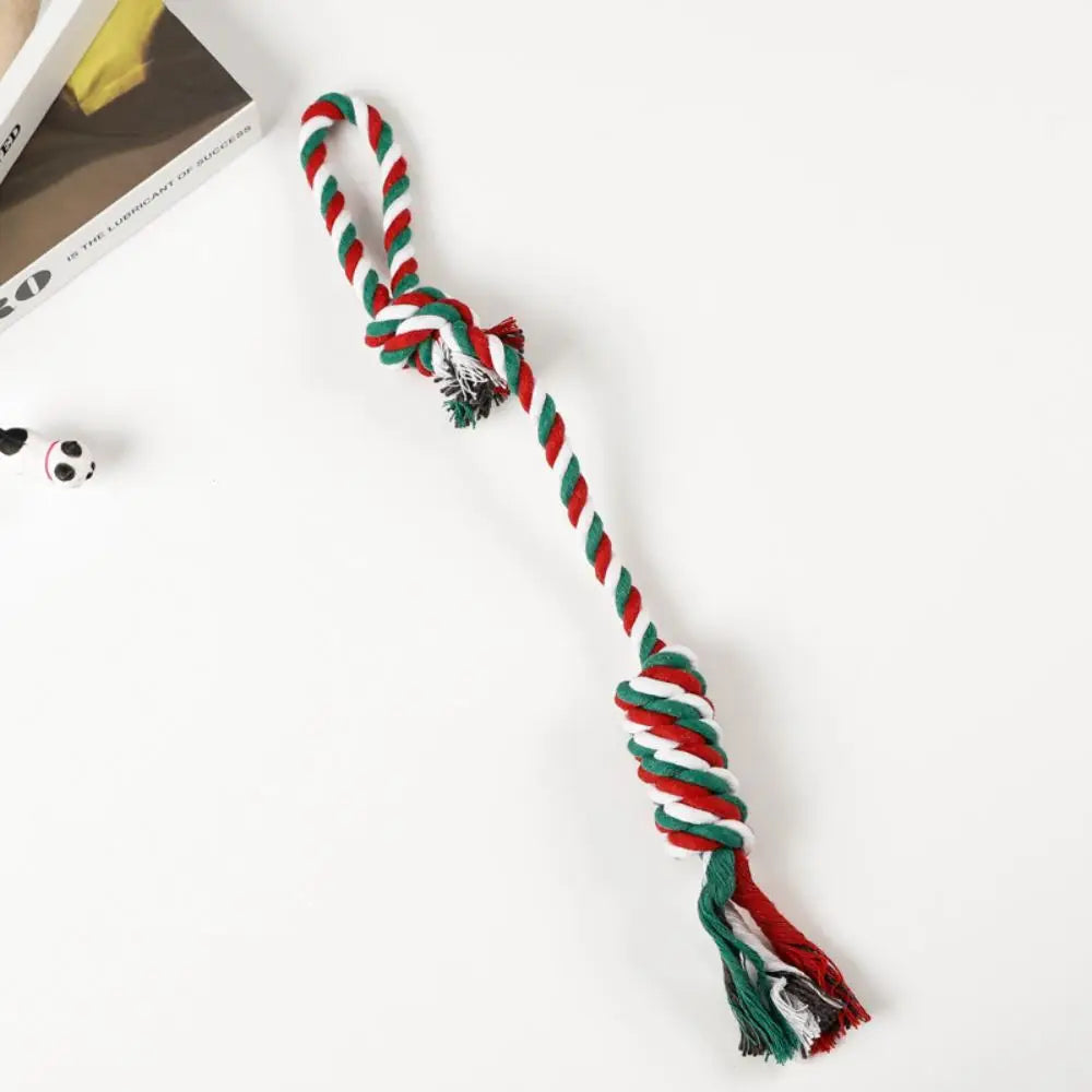 Durable Cotton Rope Dog Toy – Chew, Training & Dental Care 🐾🪢