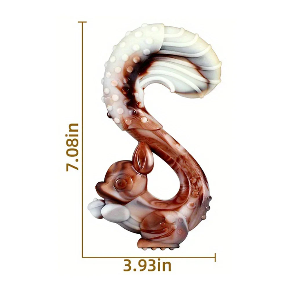 Rabbit-Shaped Nylon Dog Chew Toy – Indestructible Beef Flavor 🐇🍖