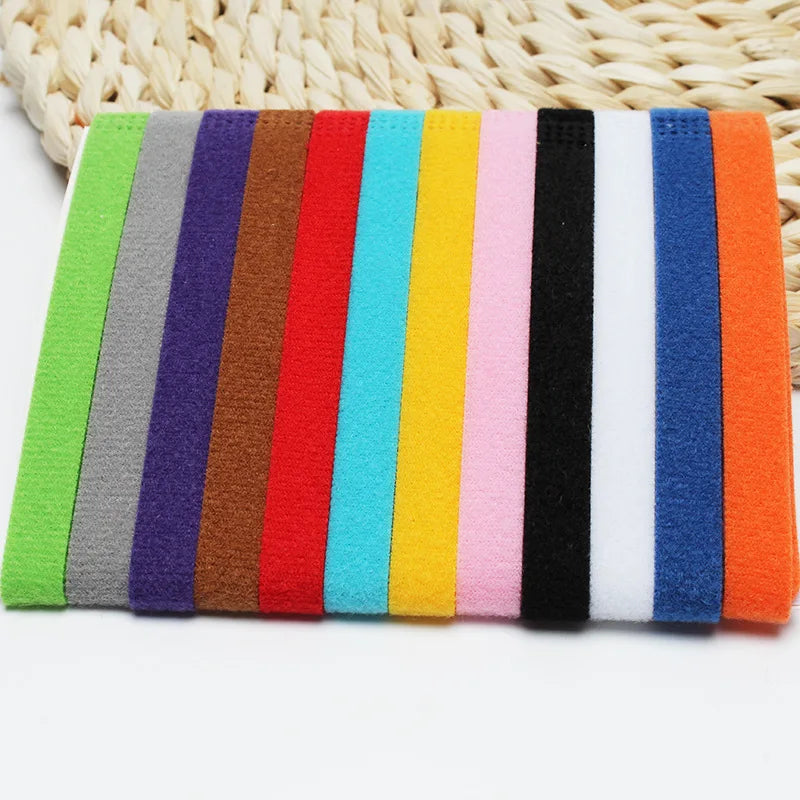 12pcs Adjustable Pet ID Collars – Hook & Loop Puppy and Kitten Identification Bands for Small Dogs & Cats