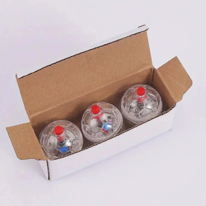 3Pcs Interactive Flashing Cat Balls – Ghost Motion & Light Hunting Pet Toy