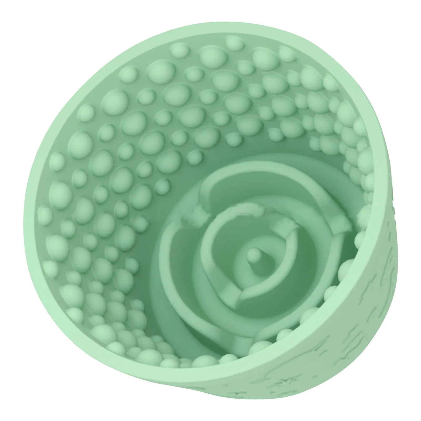 Dog Licking Mat Bowl – Anxiety Relief Slow Feeder Treat Dispenser, Freezer-Safe & Non-Slip Silicone Mat for Dogs