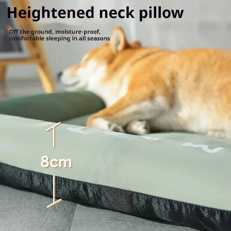 Summer Cooling Pet Bed – Breathable Blanket Cushion for Small & Medium Dogs and Cats