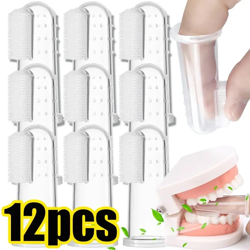 Silicone Soft Pet Finger Cuff Toothbrush