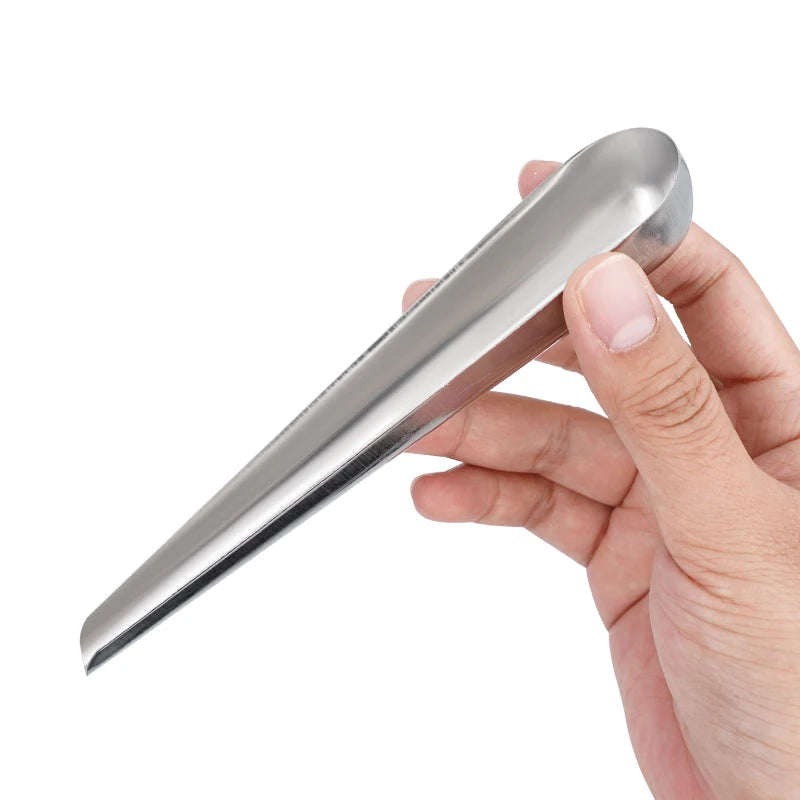 🐦 Stainless Steel Bird Feeding Spoon – Pet Bird & Parrot Cage Feeder Tool