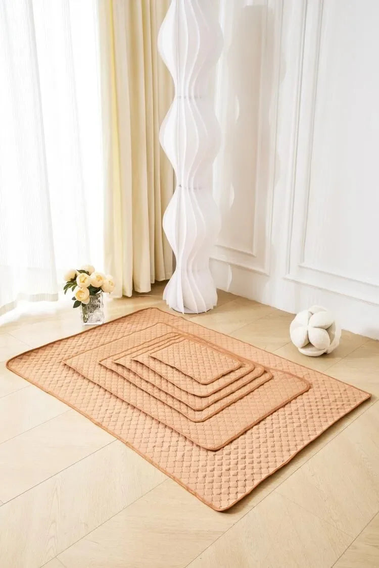 Waterproof Ice Silk Cooling Pet Pad – Breathable Chill Mat for Dogs & Cats in Hot Weather