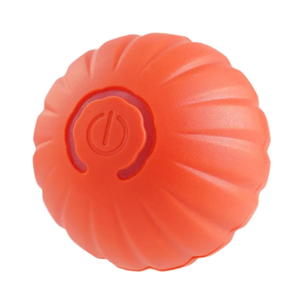 ⚽ Automatic Smart Moving Dog Toy Ball – Interactive Jumping Chew Toy (USB Rechargeable) 🐾💨