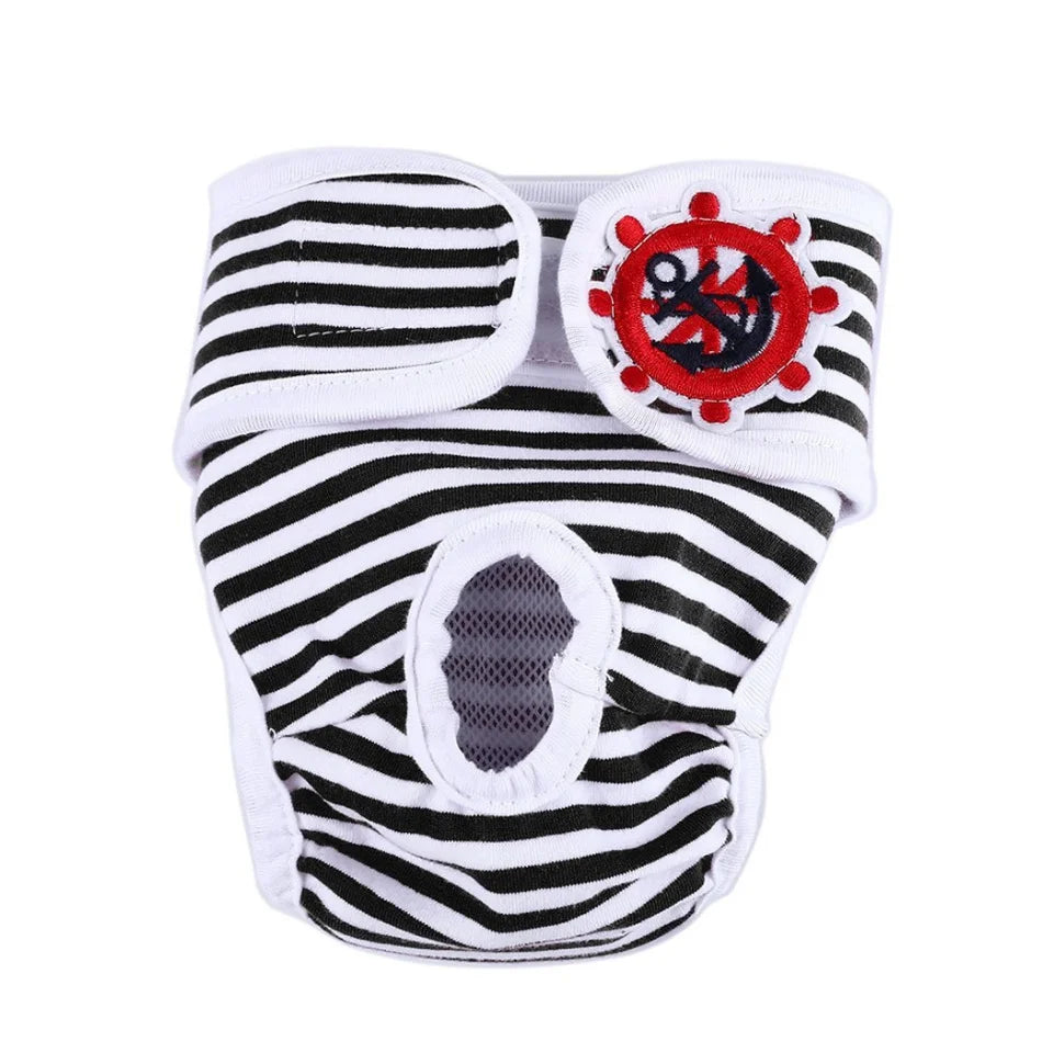 Washable Dog Diaper Shorts – Female Sanitary Panties for Menstruation