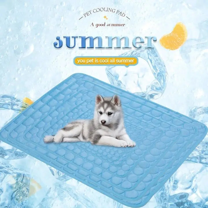 NONOR Dog Cooling Mat – Breathable Summer Pet Bed for Dogs & Cats, Self-Cooling Pad for Crate, Kennel & Car Seat