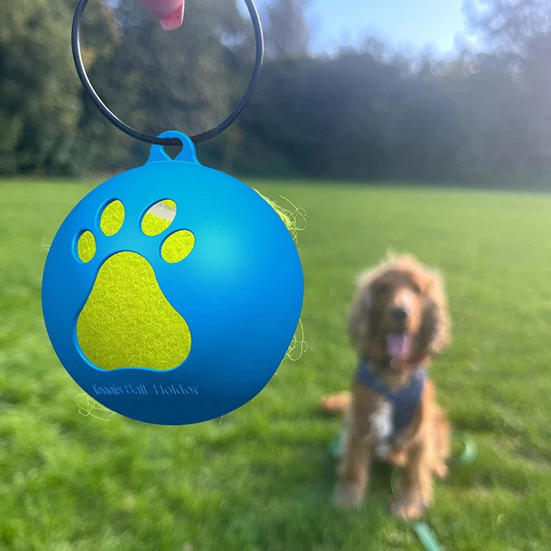 Tennis Ball Holder with Hook – Hands-Free Dog Leash Attachment 🎾🐾