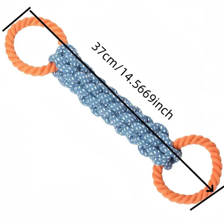 Indestructible Dog Rope Toy – Chew & Tug Training 🐕🪢