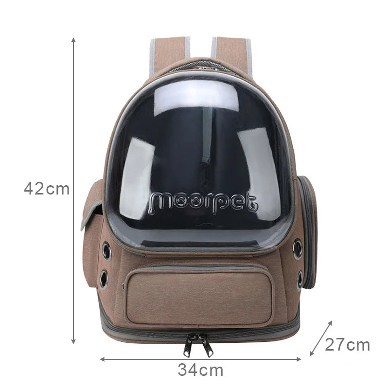 Travel Backpack for Cats Small Dogs Breathable