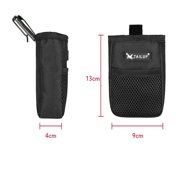 1PC Dog Puppy Training Treat Pouch – Obedience Agility Snack Reward Waist Bag with Food Pocket