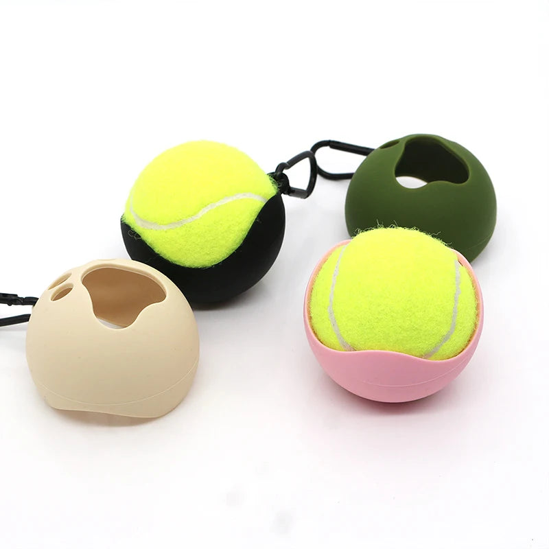 Tennis Ball Holder with Hook – Hands-Free Dog Leash Attachment 🎾🐾