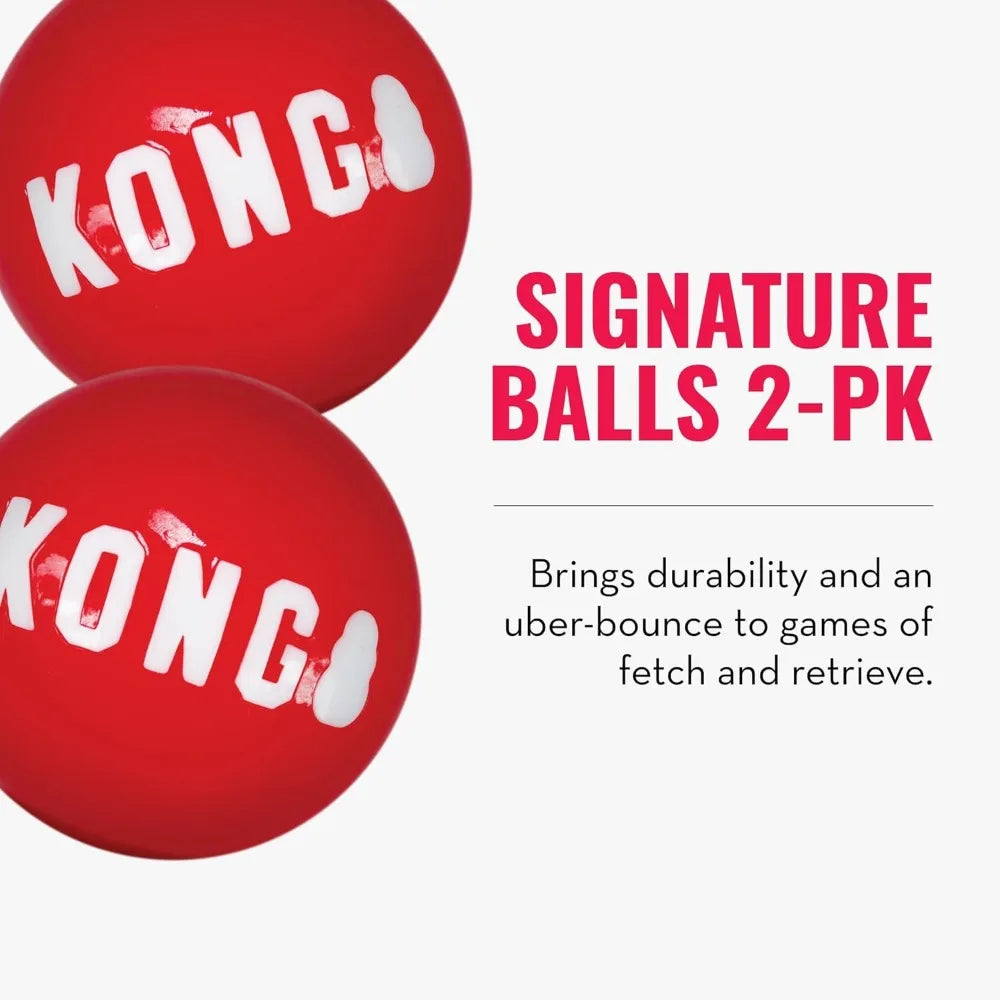 KONG Floppy Knots & Signature Balls – 2 Pack Dog Toys 🐶🎾