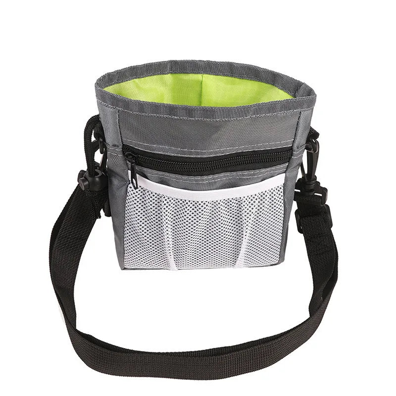 Portable Dog Training Waist Bag – Outdoor Pet Treat Pouch with Storage Pocket for Snacks, Bait & Rewards