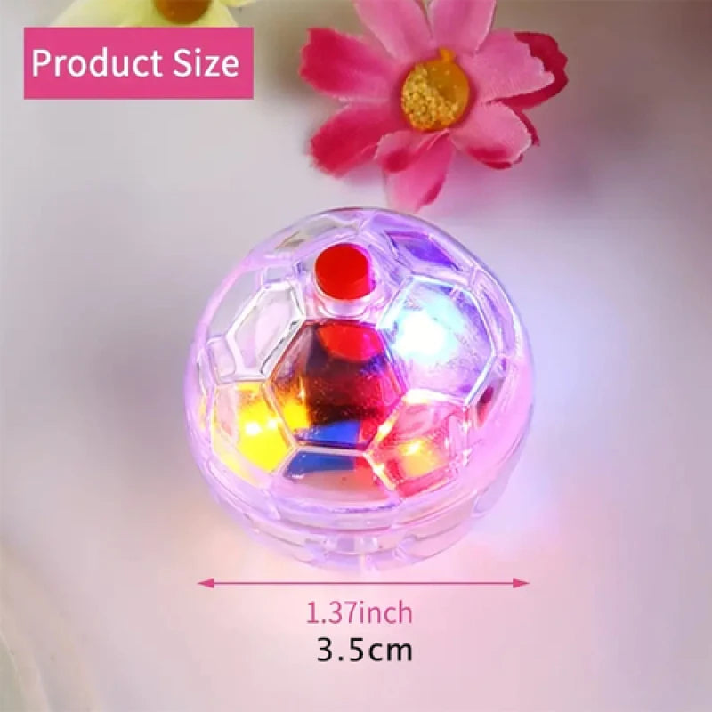 3Pcs Interactive Flashing Cat Balls – Ghost Motion & Light Hunting Pet Toy