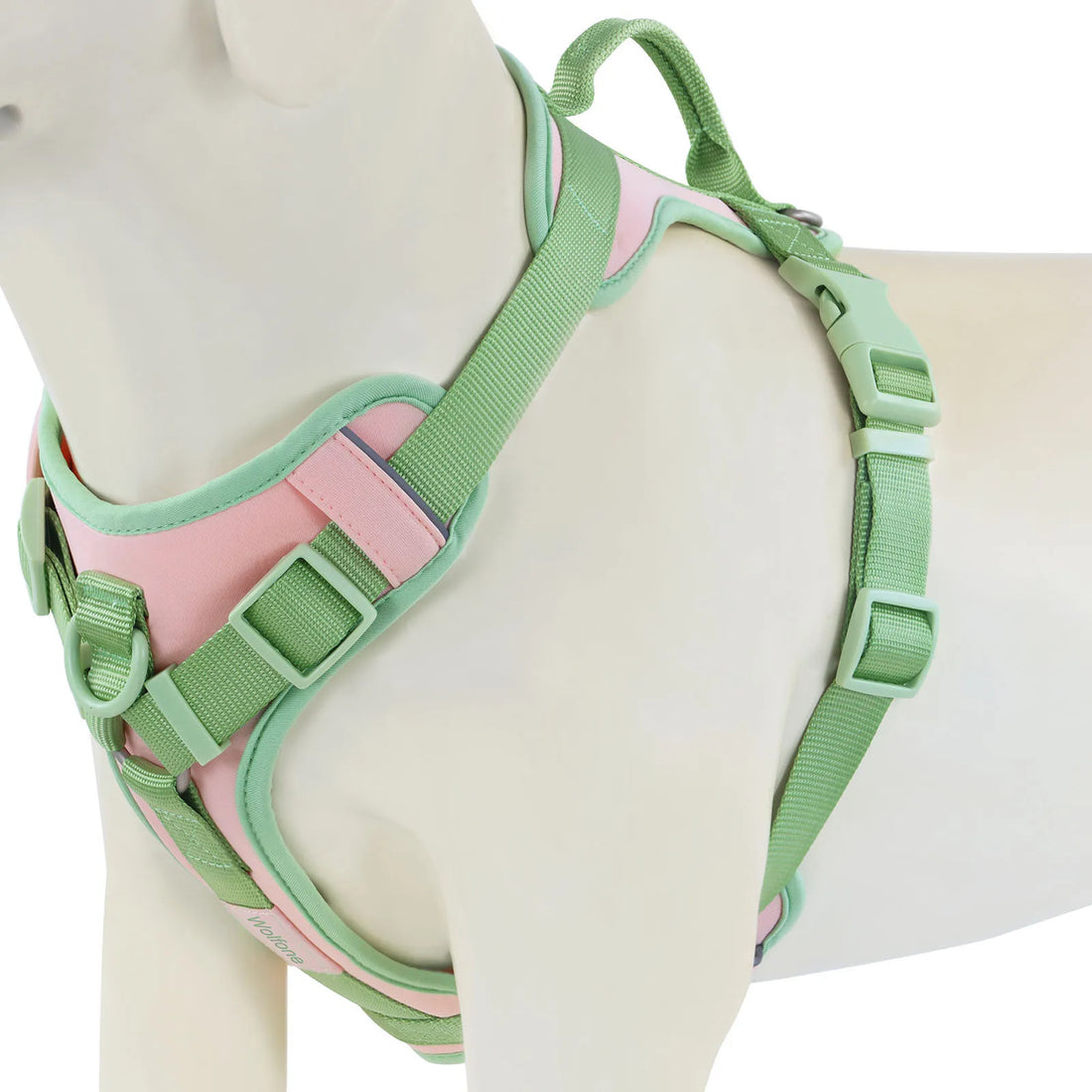 Splicing Color Dog Harness – No-Pull, Adjustable & Personalized