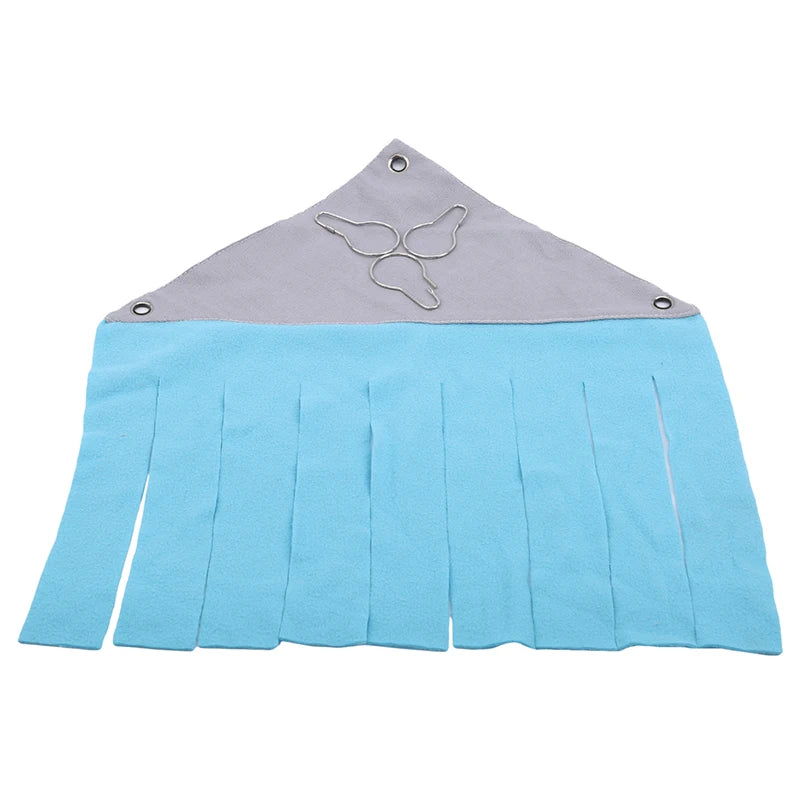 Tassel Strip Hanging Pet Tent Hideout – Hammock Curtain Nest for Guinea Pig, Hamster, Hedgehog & Small Pets