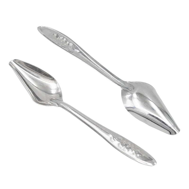 🐦 Stainless Steel Bird Feeding Spoon – Pet Bird & Parrot Cage Feeder Tool