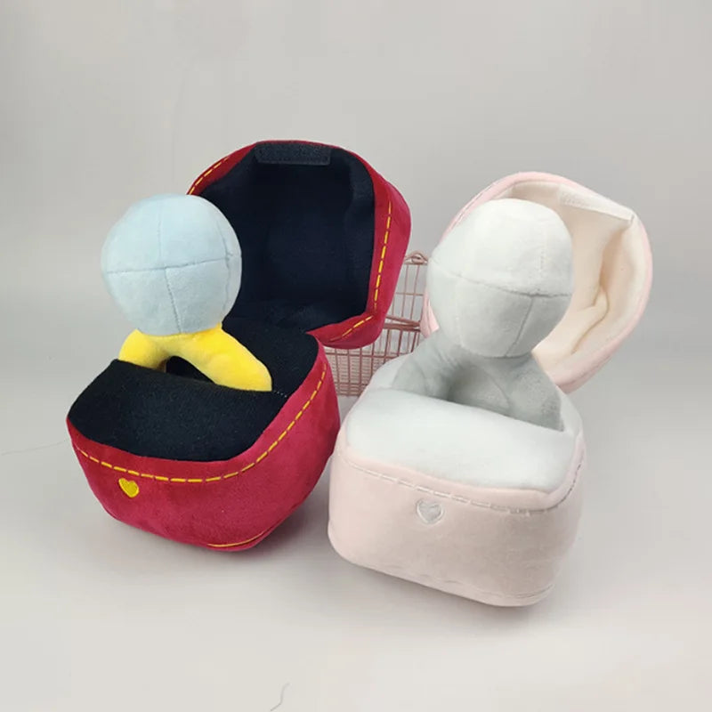 Big Diamond & Ring Box Plush Dog Toy – Cute Creative Engagement Ring Set for Dogs & Puppies